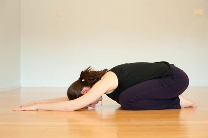 Shashankasana (Child's Pose)